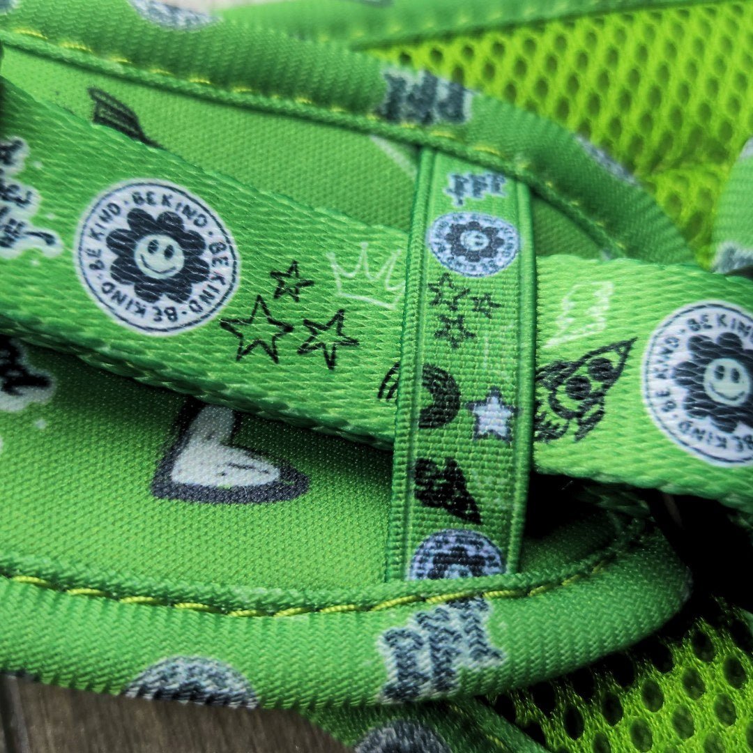 Green Doodle Harness