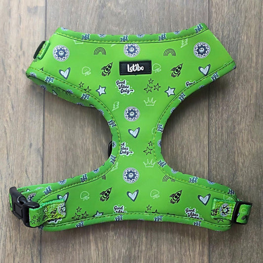 Green Doodle Harness