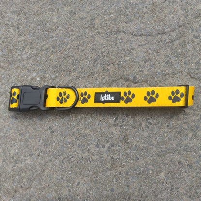 Paw Print Lotibo Dog Collar